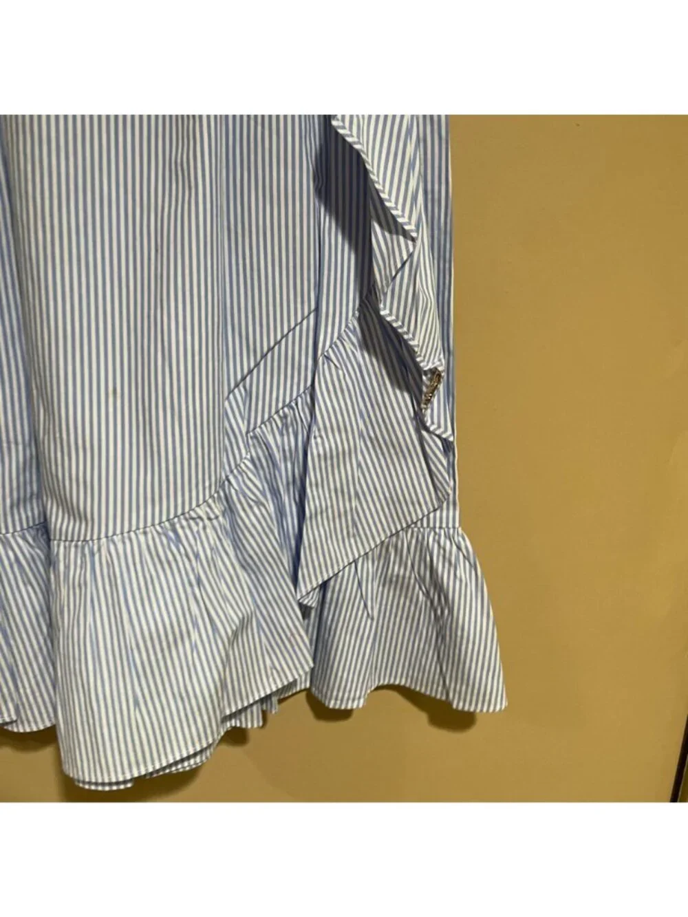 Twinset oversize poplin shirt and skirt set